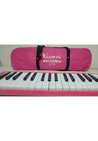 Ticon 32 K Melodika Yumuşak Çantalı Pembe