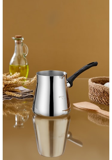 Polochef Venedik 18/10 Paslanmaz Çelik Cezve 850 Ml.