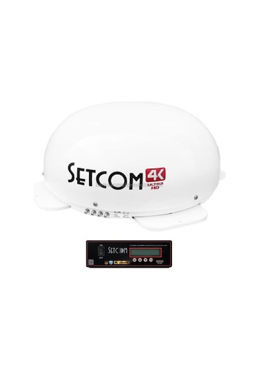 Setcom Stc-324 Mobil Uydu Anteni Çift Çıkış-232