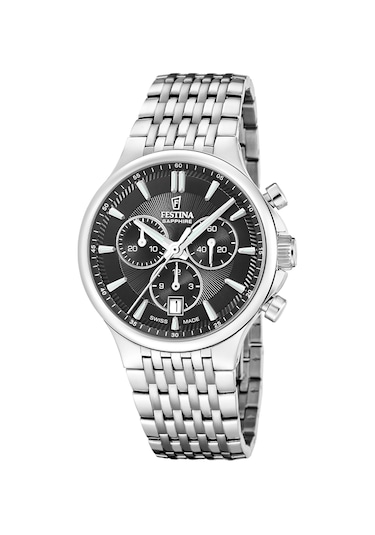 Festına Swıss F20093/4 Chrono Erkek Kol Saati Altın