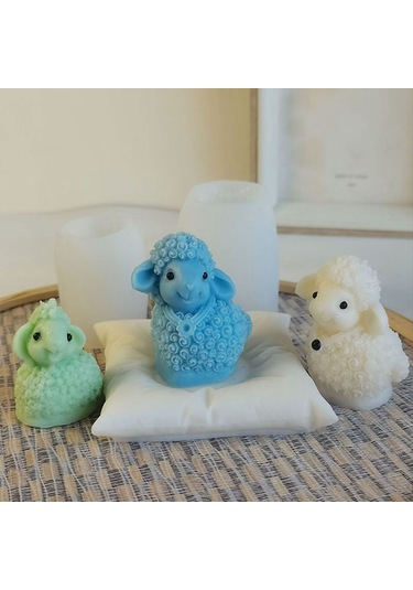 Gildedwill 3d Sevimli Koyun Silikon Kalıp Kendin Yap Hayvan Mum Yapımı Alçı Reçine Sabun Kalıbı El Sanatları Çikolata Fondan Pişirme Aracı Gildedwill 3d Sevimli Koyun Silikon Kalıp Kendin Yap Hayvan Mum Yapımı Alçı Reçine Sabun Kalıbı El Sanatları Çikolata Fondan Pişirme Aracı