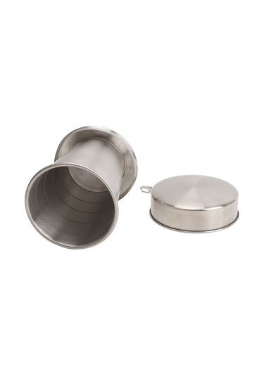 Moveevo 201 Paslanmaz Çelik Katlanabilir Bardak, 450ml, Taşınabilir Tasarım, Anahtar Zinciri Uyumlu, Dış Mekan Ve Seyahat İçin Ideal Diğer