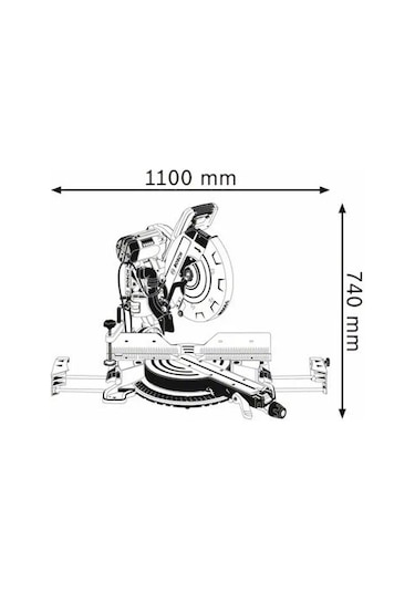 Bosch Professional GCM 12 GDL Gönye Kesme Makinesi - 0601B23600
