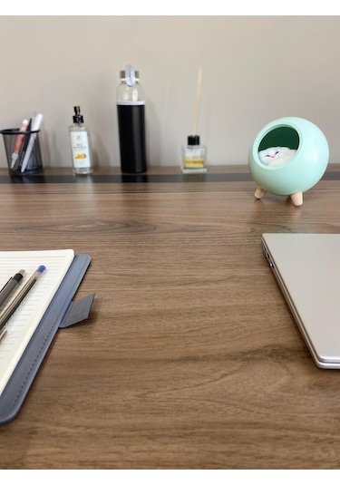 Geox Little Pet House Masa Lambası, Gece Lambası, Abajur, Yeşil