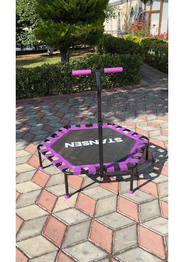 115 Cm '' 45 Inç Tutmalı Step Trambolin Kolayca Katlanabilir