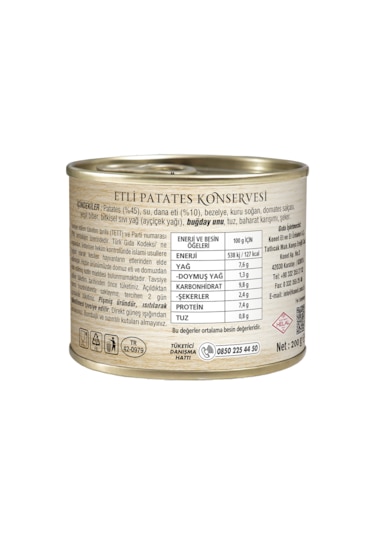Konet Etli Patates 200 G
