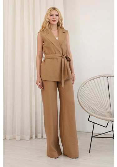 Lodmela Bağlama Detaylı Tensel Takım 5994-camel