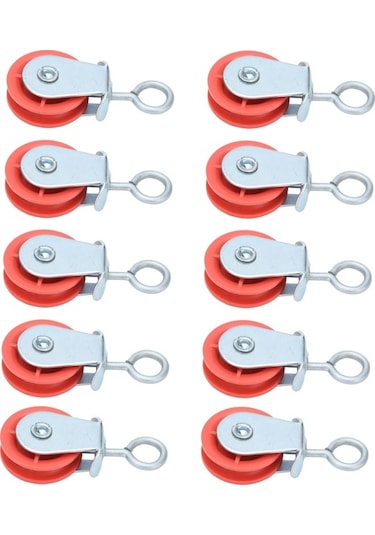 Electric Dayanıklı Metal Ve Plastik Su Hattı Kasnakları - 10'lu Set Çiftlik/kümes İçin