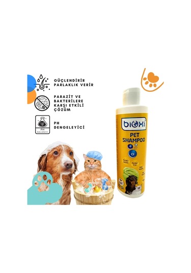 Bioxi Kedi Ve Köpek Şampuanı Shampoo 200 Ml