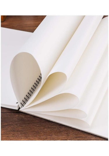 12 Renk Guaj Boya Mydido 25x35 Cm Telli Spralli Resim Defteri Palet Resim Fırçası 15 Yaprak Guajboya Resim Defteri Çok Renkli