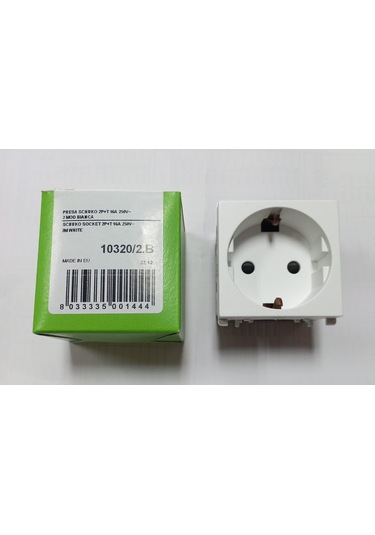 Beyaz Topraklı Priz 2m