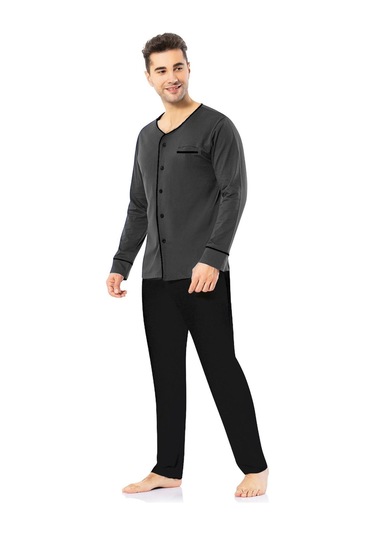 Weweus Antrasit Pijama Takımı 2024-1y Antrasit