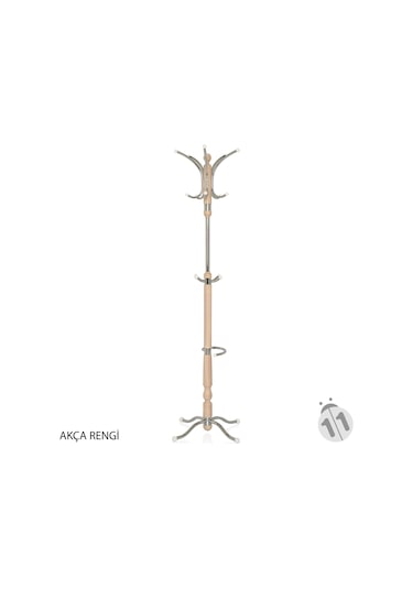 Demirelindirim Portmanto Ayaklı Askılık Akça -Palmiye Tasarım Imalattan Satış Diğer