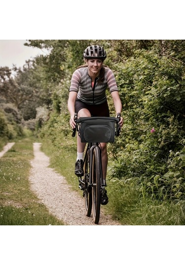 Willowhaven Yellow 1 Adet Dağ Bisikleti Ekipmanı Sürüş Çantası Büyük Kapasiteli Pvc Kumaş Ayrılabilir Tam Sıkıştırmalı Bisiklet Depolama Çantası Haki