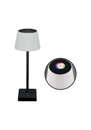 2 Adet 050-006-0001 Glamor Rgb 2w/5v Dimli Masa Lambası Diğer