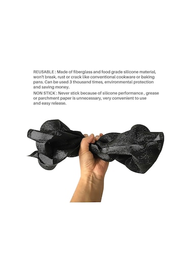 Silikon Tava-yapışmaz Delikli Fransız Ekmek Tavası Kalıpları,sosis Kalıpları, Pişirme Kaplamaları Mat Ekmek Mo Çok Renkli