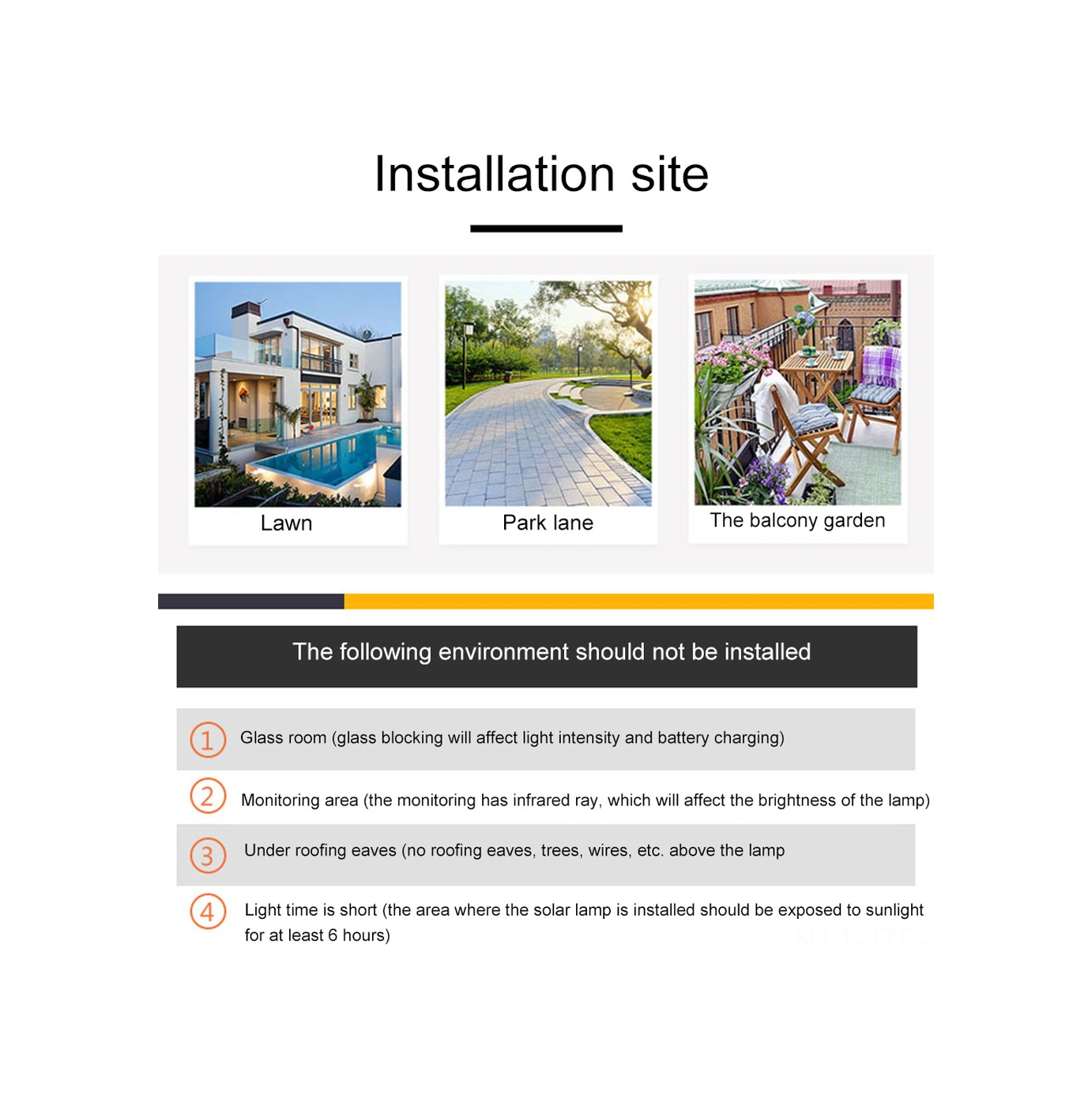 Geeroyoo 4'lü Beyaz Işık Güneş Enerjili Merdiven Lambası - Akıllı Işık Kontrolü, Ip65 Su Geçirmez, Dış Mekan Bahçe Duvar Aydınlatması Siyah