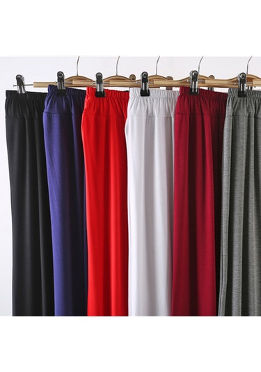 Teltree Kadın Dans Antrenman Pantolonu - Geniş Paça, Esnek Bel, Yumuşak Polyester, 92cm Uzunluk, Yeşil Yeşil K1743 Koyu Yeşil