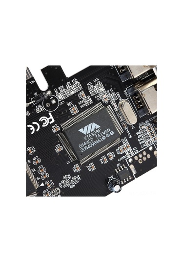 Yaozixa Dektop Bilgisayarlar İçin Pcı-e Aktarım Kartı, 2x1394b 6 Pin Ve 1x1394a 4 Pin Portları, 800/400/200/100 Mbps Veri Transfer Hızı