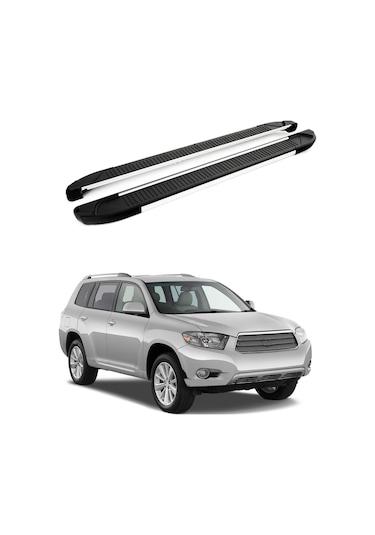 Toyota Highlander Xu40 2008-2013 Yan Basamak Another Gri