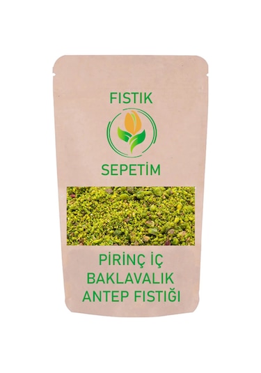 Fıstık Sepetim Pirinç İç Baklavalık Antep Fıstığı 500 G
