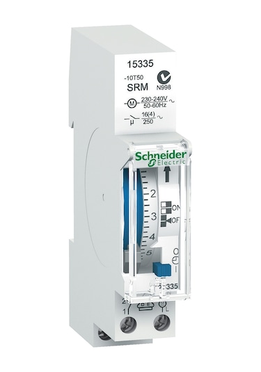 Schneider 15335 Mekanik Zaman Saati 24 Saat Belleksiz
