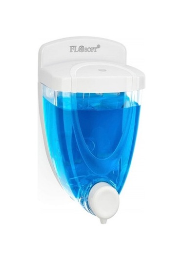 Kilitli Sıvı Sabunluk 350ml Siyah