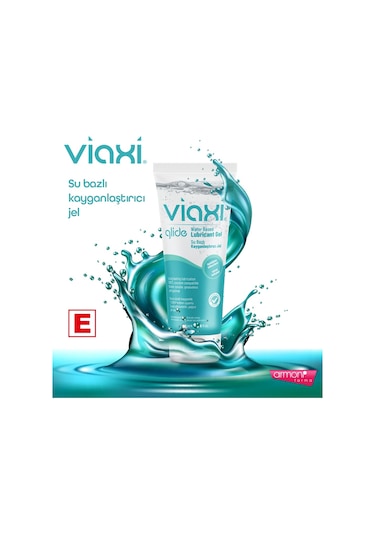 Viaxi Glide Su Bazlı Kayganlaştırıcı Jel 200 ML x 2 Adet