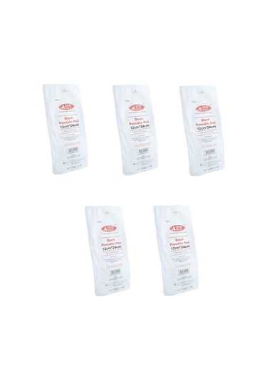 DS Damla Sağlık Steril Pamuklu Ped Gazlı Bez 12 x 24 CM 5 Adet