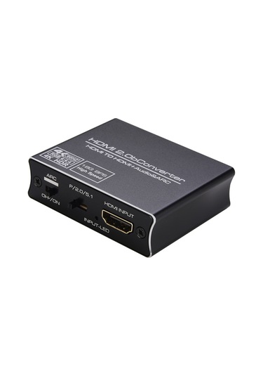 Yaozixa Nk-331m Hdmı 2.0 Ses Ayırıcı - 4k 60hz, Spdıf 5.1 Ve 3.5mm Çıkışlı, 2160p Desteği, Geniş Uyumlu Hd Ses Çıkarıcı