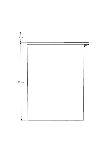 Bilgisayar Ofis Yemek Ders Çalışma Masası Çm-01-beyaz Beyaz