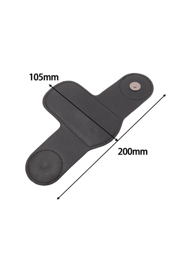 Suntek Stetoskop Tutucu Kalça Klipsleri Evrensel Taşınabilir Siyah