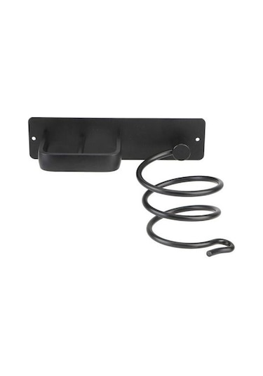 Willowhaven Banyo Saç Kurutma Makinesi Tutucu Depolama Raf Raf Depolama Aksesuarları Saç Kurutma Mak 2 Adet Beyaz Gri