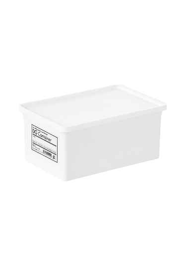 Sones Etiketli Ve Kapaklı Nem Geçirmez Ve Toz Geçirmez Çamaşır Tozu Saklama Kutusu, Stil: Kısa