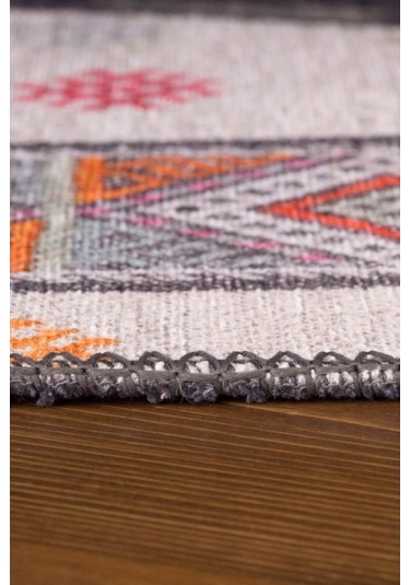 Jazz Patchwork Desenli Dokuma Taban Dekoratif Renkli Halı (Al 45)