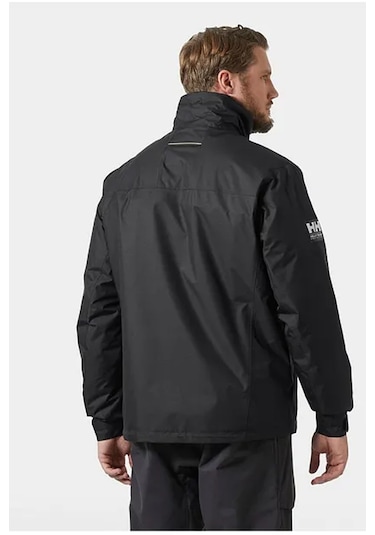 Helly Hansen Erkek Crew Hooded Pile Mont Siyah