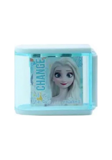 Kalemtıraş Frozen Hazneli 3 Bıçaklı Mavi 44676