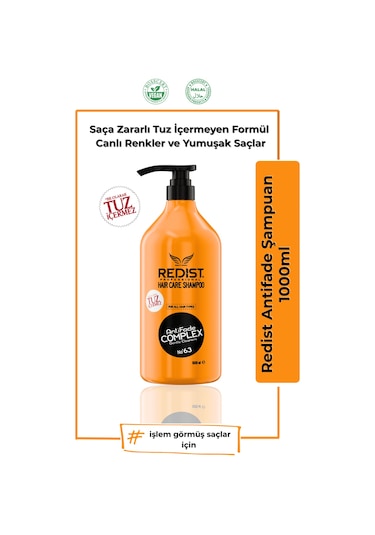Redist Tuzsuz Şampuan 1 L
