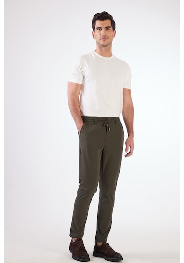 Dufy Jogger Pantolon Haki