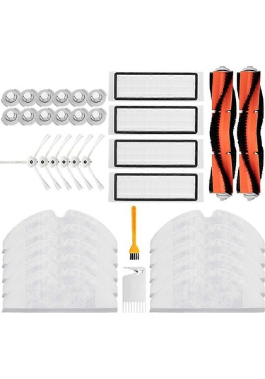 1s S50 S55 S5 Max S6maxv S6 Aksesuarları Robot Süpürge Parçaları İçin 36 Adet Hepa Filtreli Paspas Bezi Fırçası - Yongtao