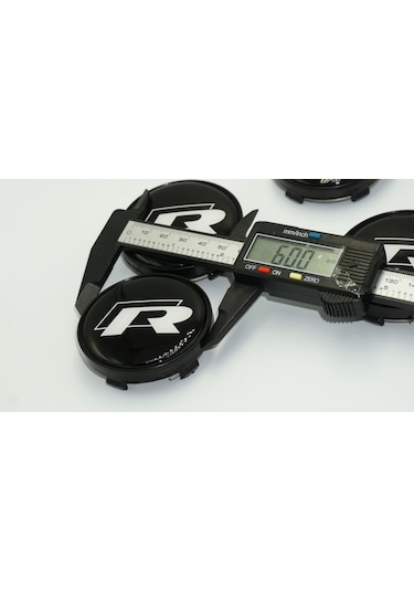 Vw Volkswagen R Jant Göbeği Kapak Seti 60mm