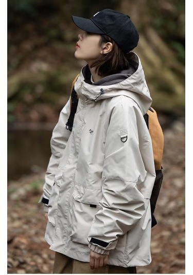 Pasifix Outdoor Kapüşonlu Cepli Unisex Ceket Yağmurluk 001