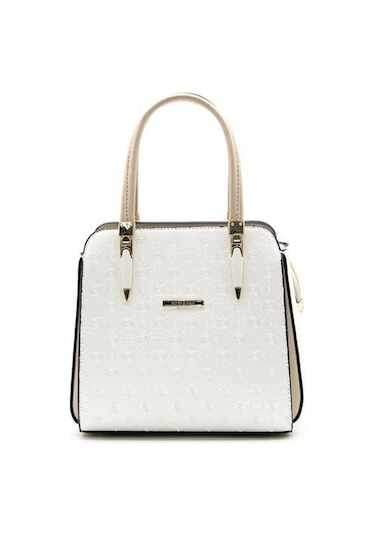 Silver Polo Sp1136 Kadın El Çantası Logolu Sedef-s.nut