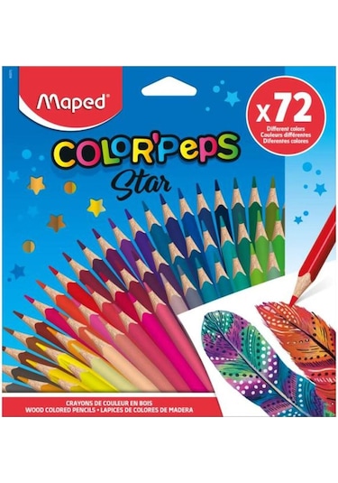 Colorpeps 72 Li Kuru Boya 832072 Çok Renkli
