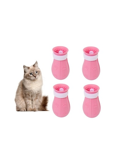 2 Set Çok Fonksiyonlu Yıkama Kedi Ayağı Seti N38mag