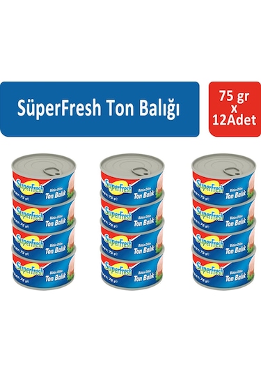 Superfresh Ton Balığı 12 x 75 G