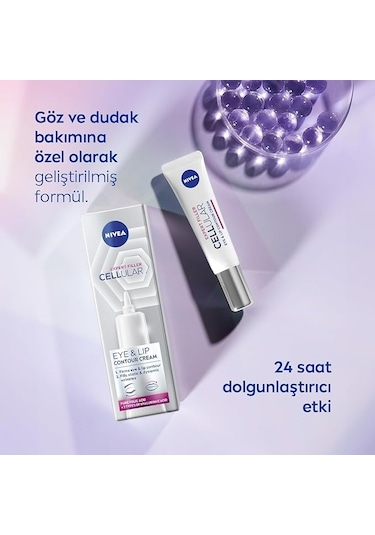 Nıvea Cellular Expert Filler Göz Kremi 15 Ml X 2 Adet