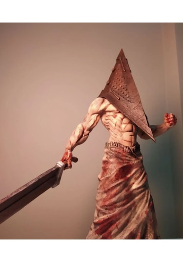 Silent Hill 2 Pyramid Head Büst - Piramit Kafa 30 Cm