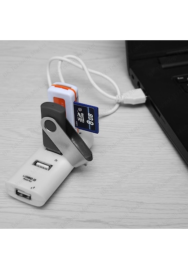4 Port Usb Hub Usb Çoğaltıcı Çoklayıcı Pc Laptop Usb Çoklama