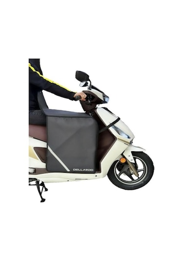 Dellardo Scooter Motosiklet Diz Örtüsü Siyah